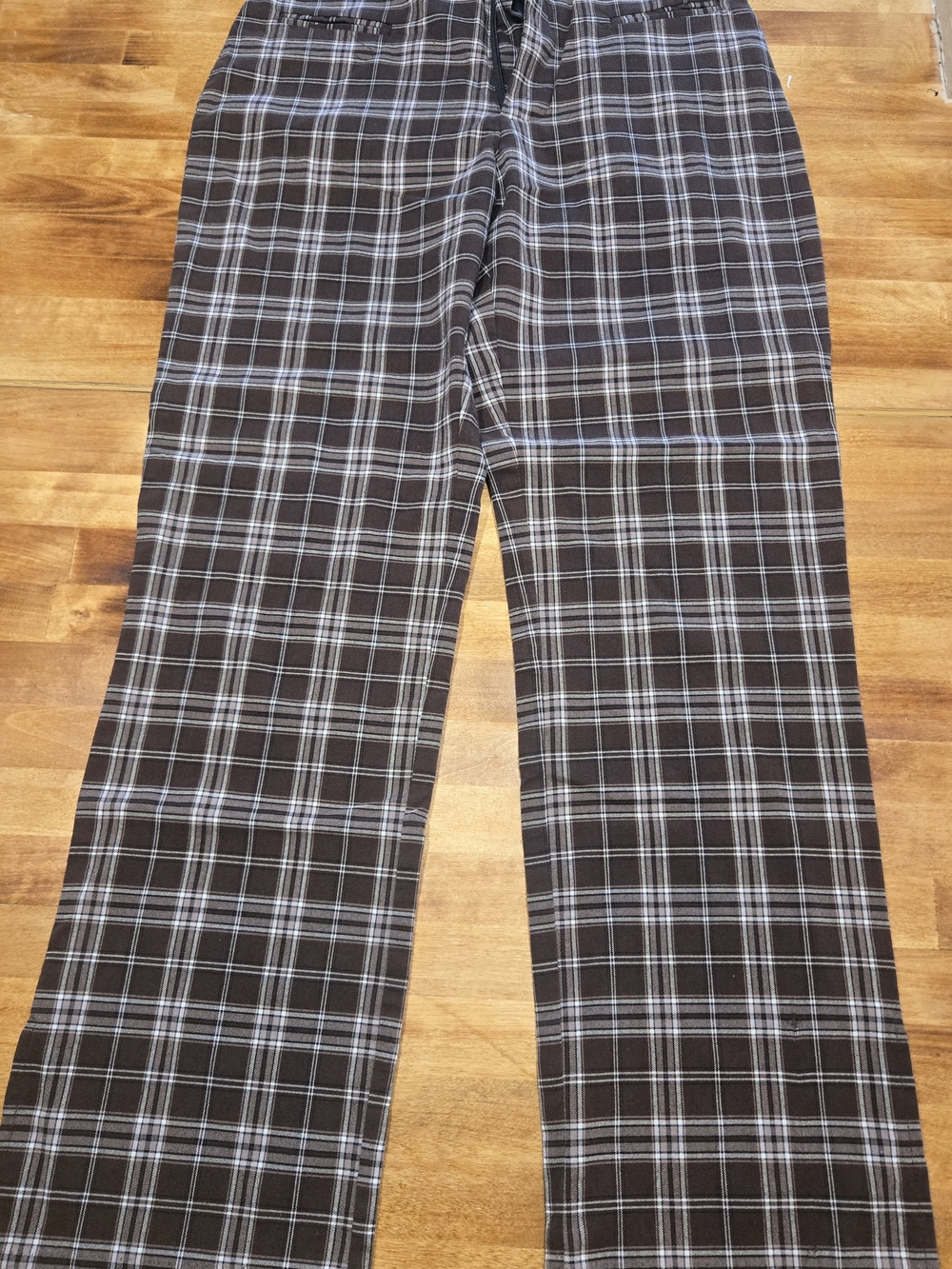 Womans Brown Mixit Stretch Pants - Classic Comfort